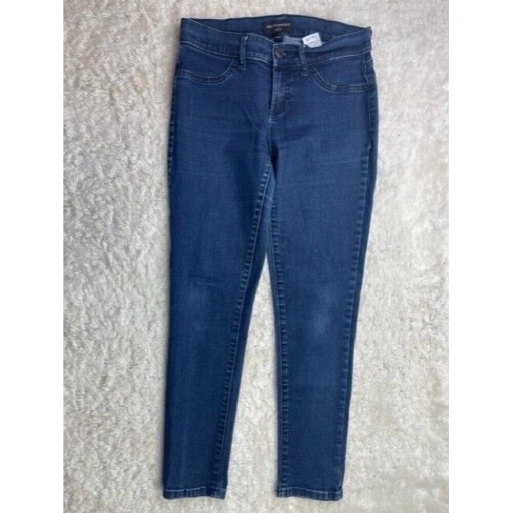 Banana Republic Size 26 2r Women Jean Jeggings Dark Wash Skinny Stretch Low Rise